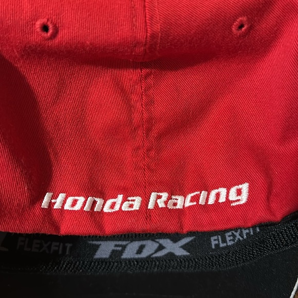 Men’s Honda Racing HRC Fox Flex Fit Hat - Picture 5 of 7